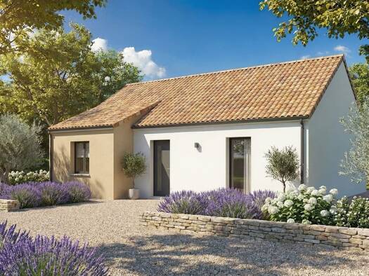 Terrain avec maison neuve à vendre 162 829 € 4 pièces 3 chambres 73 m² 950 m² de terrain Beynac 87700