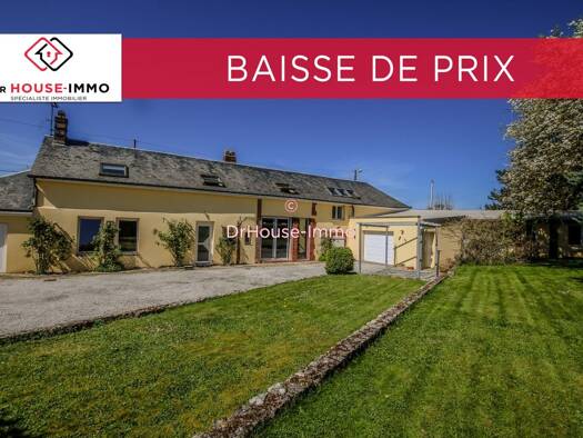 Maison à vendre 316 500 € 7 pièces 4 chambres 218 m² 1 379 m² de terrain Dammarie 28360