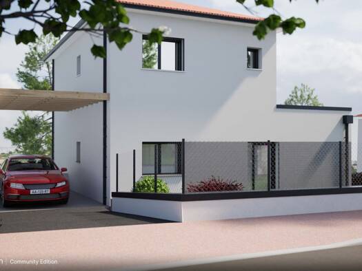 Terrain avec maison neuve à vendre 301 052 € 4 pièces 3 chambres 107 m² 1 002 m² de terrain Lantriac 43260