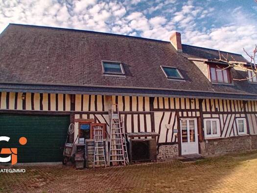 Maison à vendre 299 000 € 6 pièces 5 chambres 169 m² 653 m² de terrain Neuville-Vieux Neuville Dieppe 76200