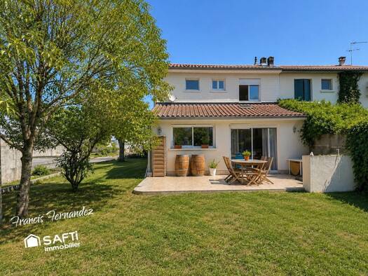 Maison à vendre 370 000 € 5 pièces 4 chambres 114 m² 435 m² de terrain Saturne Blanquefort 33290