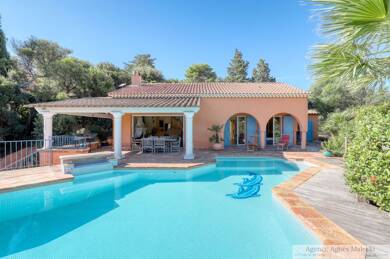 Maison de plain-pied à vendre 2 290 000 € 8 pièces 5 chambres 165 m² Les Calanques Le Lavandou 83980