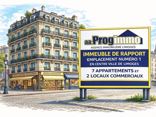 Immeuble à vendre 395 000 € 350 m² Centre-Hôtel de Ville Limoges 87000