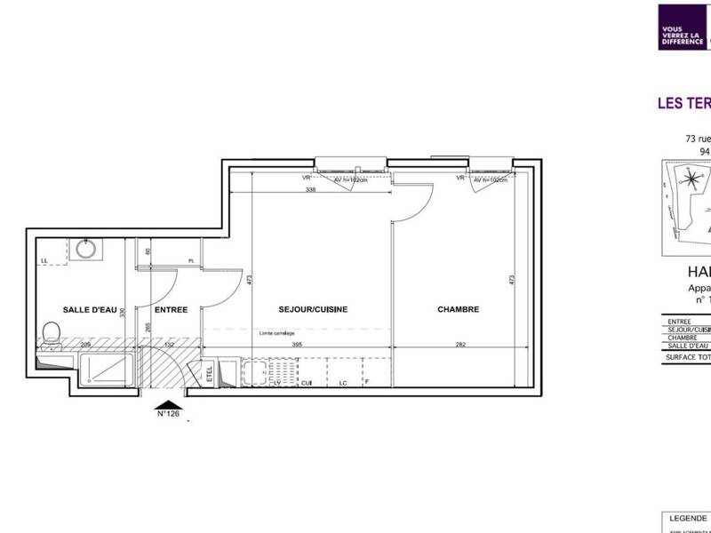 Maison à louer, 41m², VILLECRESNES