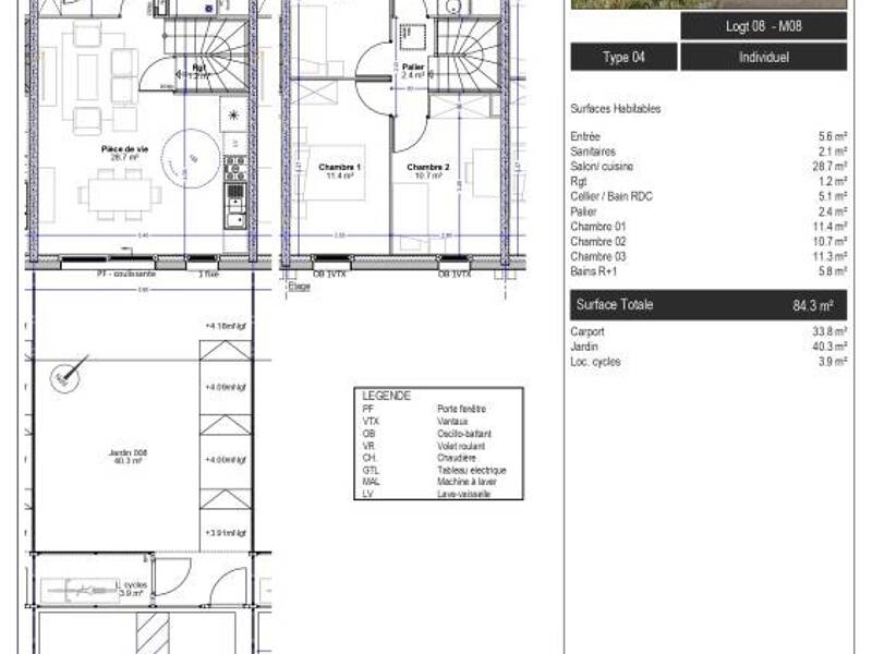 Maison à vendre, 84m², GRAVELINES