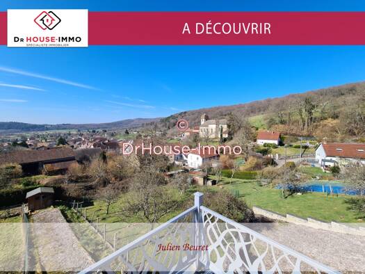 Maison de plain-pied à vendre 395 000 € 9 pièces 3 chambres 242 m² 2 714 m² de terrain Amagney 25220