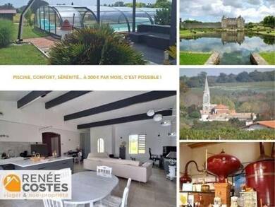 Maison en viager occupé Bouquet 40 400 € 4 pièces 3 chambres 119 m² 2 277 m² de terrain Jonzac 17500