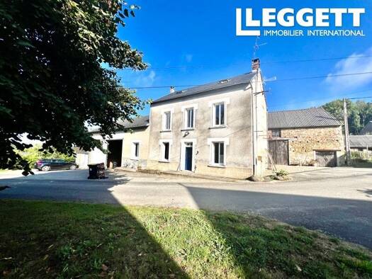 Maison à vendre 162 000 € 9 pièces 4 chambres 151,2 m² 6 600 m² de terrain Fursac 23290