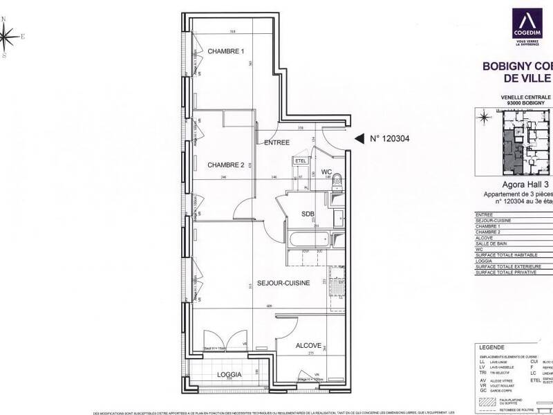 Maison à louer, 69m², BOBIGNY