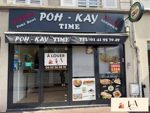 Local commercial à louer 2 000 € 57 m² de surface de vente Saint-Maur-Créteil Saint-Maur-des-Fossés 94100