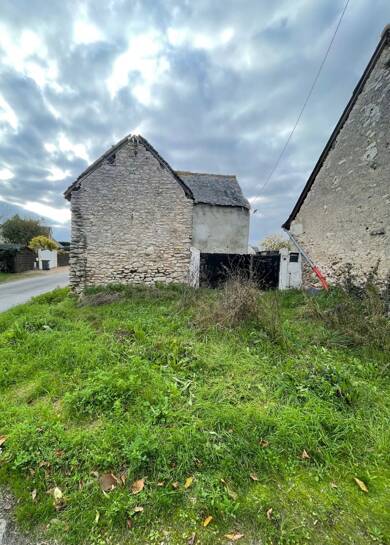 Maison à vendre 73 500 € 2 pièces 1 chambre 50 m² 467 m² de terrain Veretz 37270