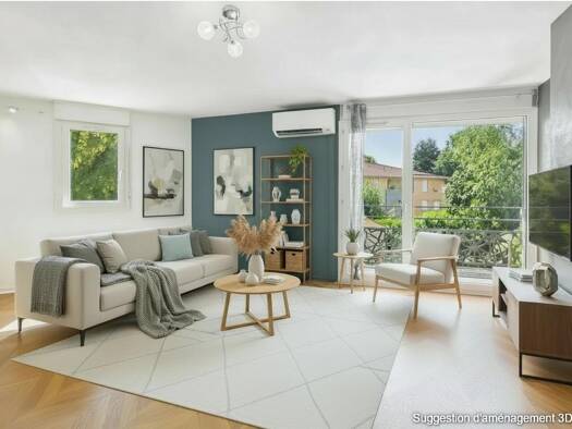 Appartement à vendre 155 000 € 2 pièces 1 chambre 42 m² Étage 1/2 Grenade Blagnac 31700