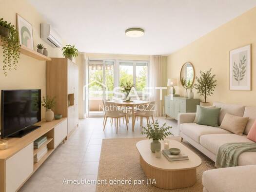 Appartement à vendre 155 000 € 4 pièces 3 chambres 82 m² Étage 2/4 Frange Verte-Commanderie Échirolles 38130