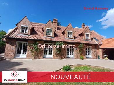 Maison à vendre 268 000 € 7 pièces 5 chambres 210 m² 1 950 m² de terrain Joncourt 02420