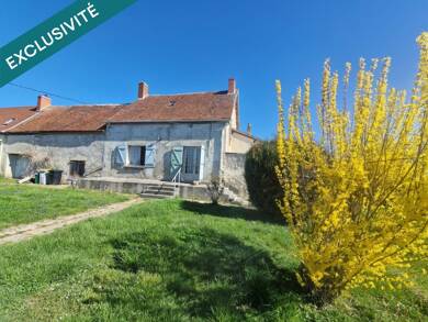 Maison de plain-pied à vendre 55 000 € 4 pièces 2 chambres 88 m² 1 662 m² de terrain Target 03140