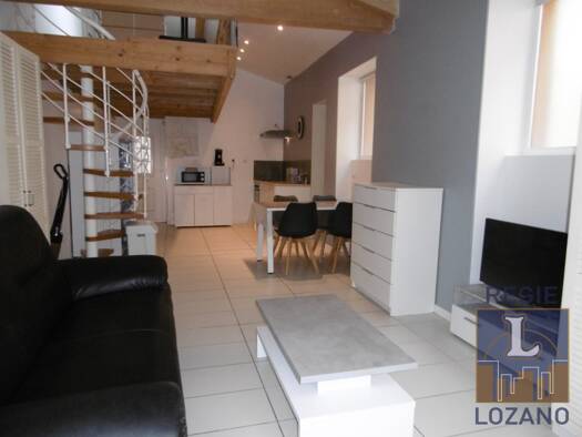 Appartement à louer 620 € 1 pièce 35 m² RDC dès le 30/04/2026 Mornant 69440