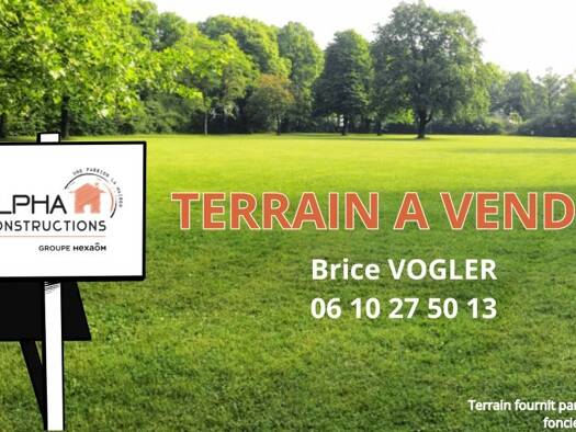 Terrain constructible à vendre 41 000 € 1 100 m² de terrain Mairie-Centre Ville Tonneins 47400