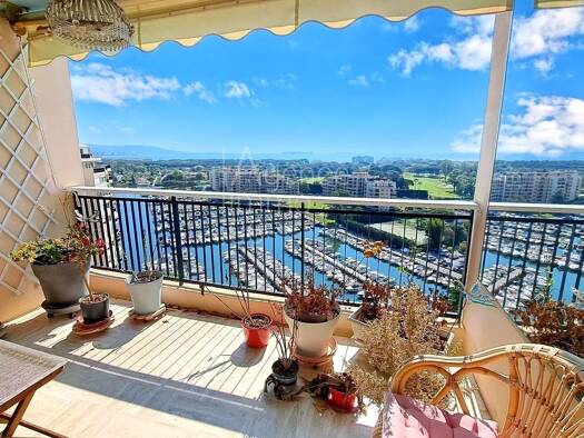 Appartement à vendre 499 000 € 4 pièces 3 chambres 89,25 m² Étage 14/1 Maure Vieille-La Napoule Mandelieu-la-Napoule 06210
