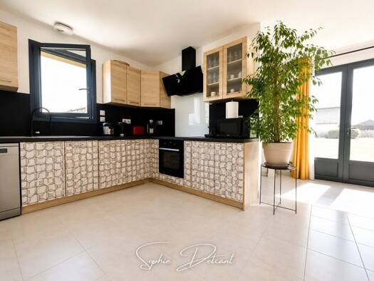 Maison de plain-pied à vendre - Première occupation 225 000 € 4 pièces 3 chambres 73 m² 481 m² de terrain Neuvy-le-Roi 37370
