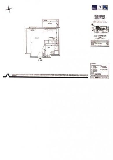 Appartement à louer 770 € 1 pièce 30 m² 4ème étage disponible à partir du 28/06/2025 Plaisance La Garenne-Colombes 92250