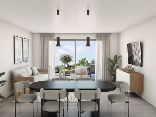 Appartement à vendre - neuf 254 000 € 3 pièces 2 chambres 74 m² Étage 2/3 La Verchere Charnay-lès-Mâcon 71850