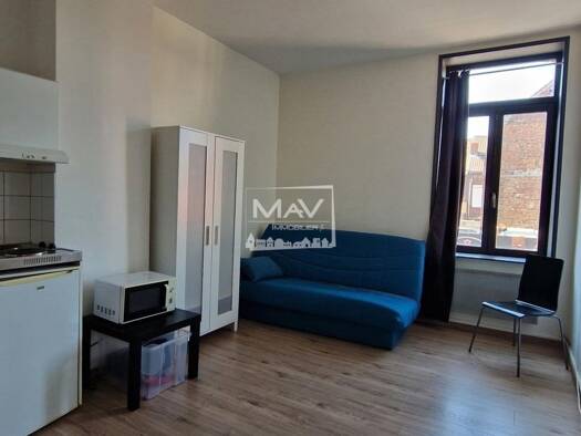 Studio à louer - logement étudiant 420 € 1 pièce 14 m² 1er étage Virolois Tourcoing 59200