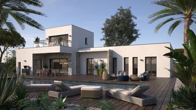 Terrain avec maison neuve à vendre 472 510 € Adissan 34230