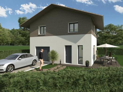 Terrain avec maison neuve à vendre 304 800 € 5 pièces 4 chambres 94 m² 800 m² de terrain Arvière-en-Valromey 01260