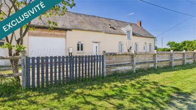 Maison à vendre 169 000 € 5 pièces 4 chambres 115 m² 4 002 m² de terrain Rouvres-les-Bois 36110