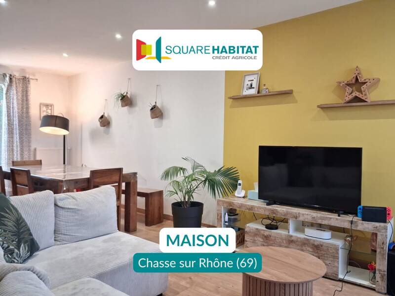 Maison à vendre, 103m², CHASSE SUR RHONE