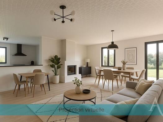 Maison de plain-pied à vendre 380 000 € 5 pièces 3 chambres 133 m² 1 342 m² de terrain Saint Geours de Maremne 40230