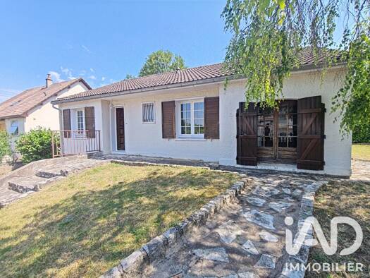Maison de plain-pied à vendre 120 000 € 4 pièces 3 chambres 90 m² 660 m² de terrain Tanlay 89430