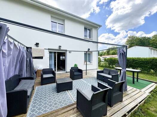 Maison à vendre 169 560 € 4 pièces 3 chambres 80 m² 250 m² de terrain Beaune les Mines Limoges 87280