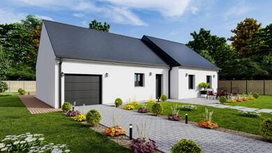 Terrain avec maison neuve à vendre 192 443 € Teloché 72220