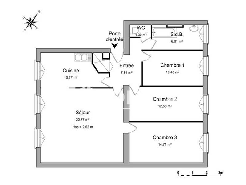 Maison à louer, 94m², SAINT ETIENNE