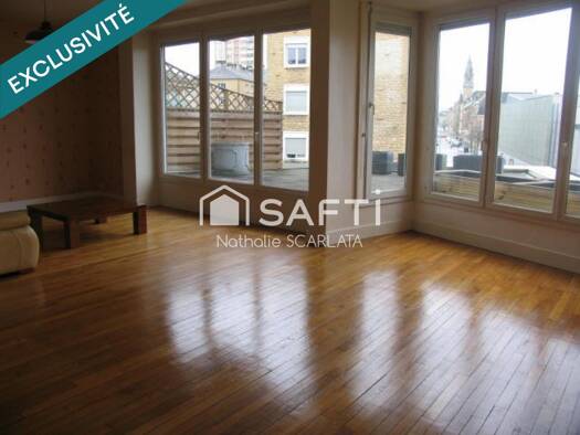 Appartement à vendre 83 000 € 2 pièces 1 chambre 82 m² 2ème étage Centre Sedan 08200