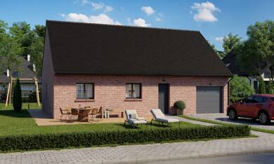 Terrain avec maison neuve à vendre 215 000 € Sud Oye-Plage 62215