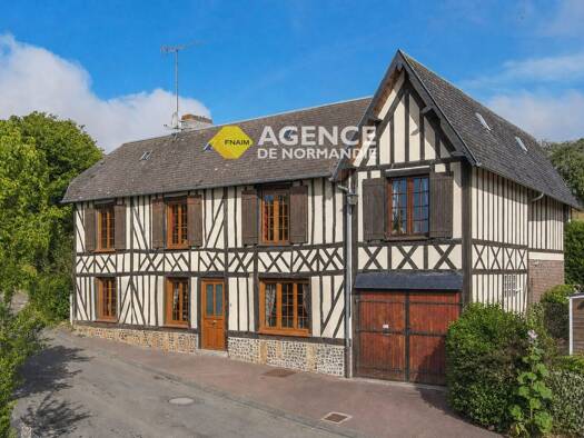 Maison à vendre 155 000 € 9 pièces 6 chambres 180 m² 568 m² de terrain Montreuil-l'Argillé 27390