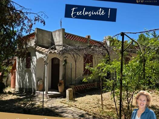 Maison de plain-pied à vendre 260 000 € 5 pièces 4 chambres 145 m² 830 m² de terrain Congénies 30111