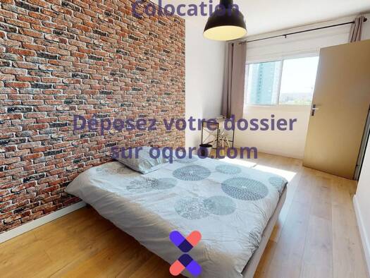 Colocation à louer 428 € 5 pièces 4 chambres 89,8 m² 7ème étage Les Minguettes-Amstrong Vénissieux 69200