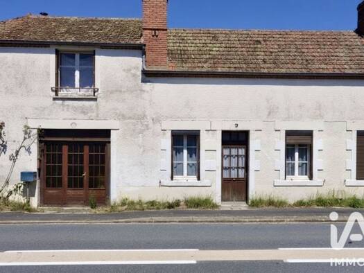 Maison à vendre 46 500 € 5 pièces 3 chambres 80 m² 210 m² de terrain Champillet 36160