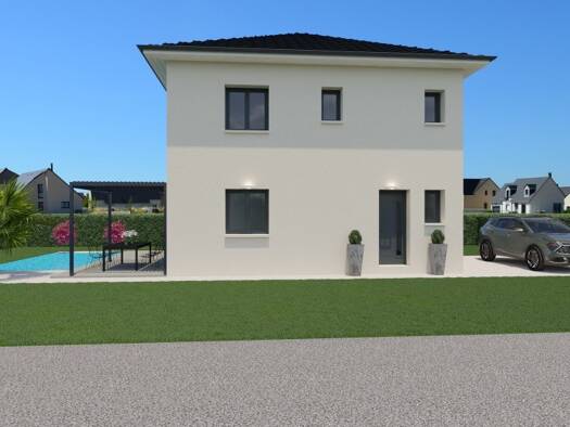 Terrain avec maison neuve à vendre 275 001 € 4 pièces 3 chambres 95 m² 682 m² de terrain Centre et Est Belley 01300