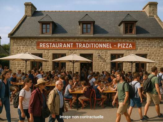 Restaurant à vendre Fonds de commerce 365 000 € 120 m² d'espace de restauration Locronan 29180