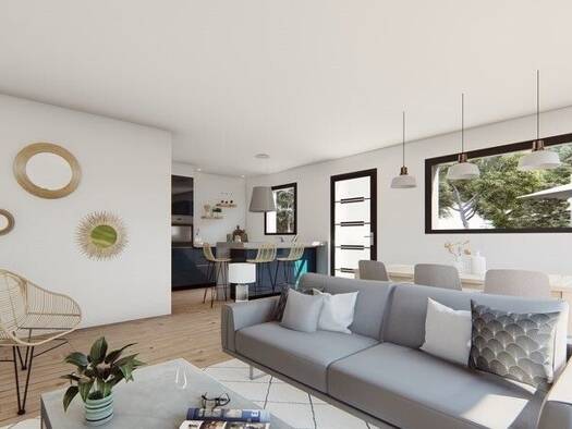 Terrain avec maison neuve à vendre 252 080 € 5 pièces 3 chambres 80 m² 408 m² de terrain Isles Lesneven 29260