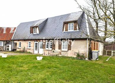Maison de plain-pied à vendre 207 000 € 5 pièces 3 chambres 125 m² 1 465 m² de terrain Thiétreville 76540