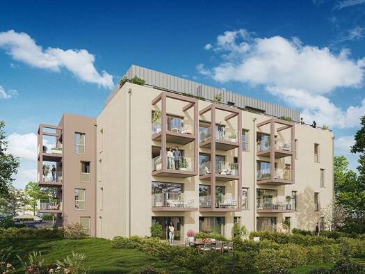 Appartement à vendre - neuf 208 000 € 2 pièces 43 m² Étage 4/4 dès le 30/06/2028 Bourg Nord Guipavas 29490