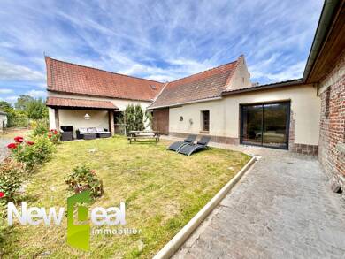 Ferme à vendre 380 000 € 8 pièces 6 chambres 168 m² 1 030 m² de terrain Landas 59310