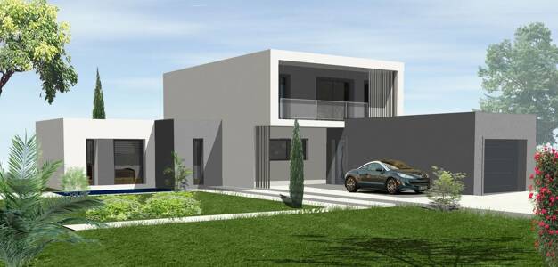 Terrain avec maison neuve à vendre 228 000 € Tresserre 66300