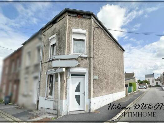 Maison à vendre 39 000 € 4 pièces 2 chambres 72 m² 142 m² de terrain Cimetiere-Eglise Hautmont 59330