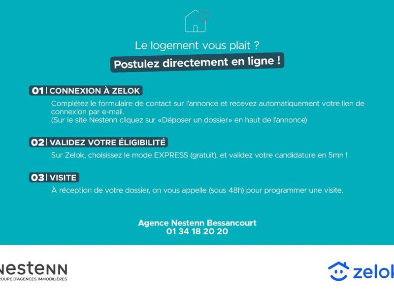 Maison à louer, 89m², BESSANCOURT